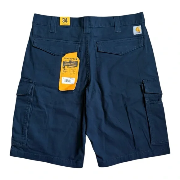 Carharrt - BS3542-M -Rugged Flex Relaxed Fit Canvas Cargo Work Short 34 - Picture 1 of 6